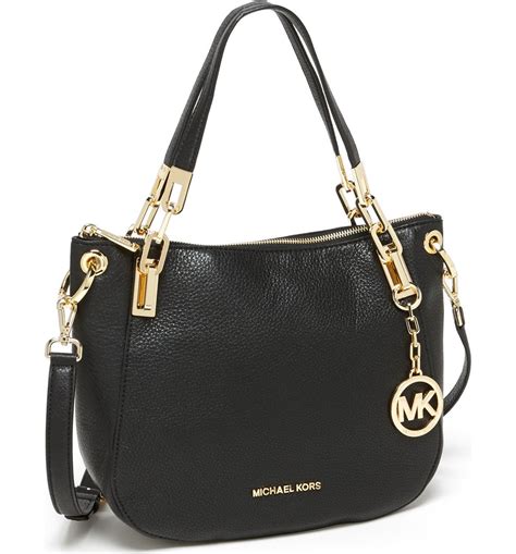 michael kors collection mia leather shoulder bag|Michael Kors shoulder bag sale.